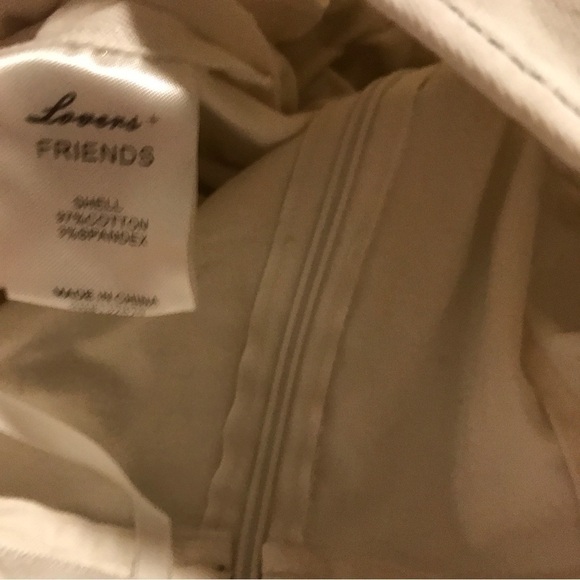 Lovers + Friends white high waist wide leg pants - Picture 8 of 9